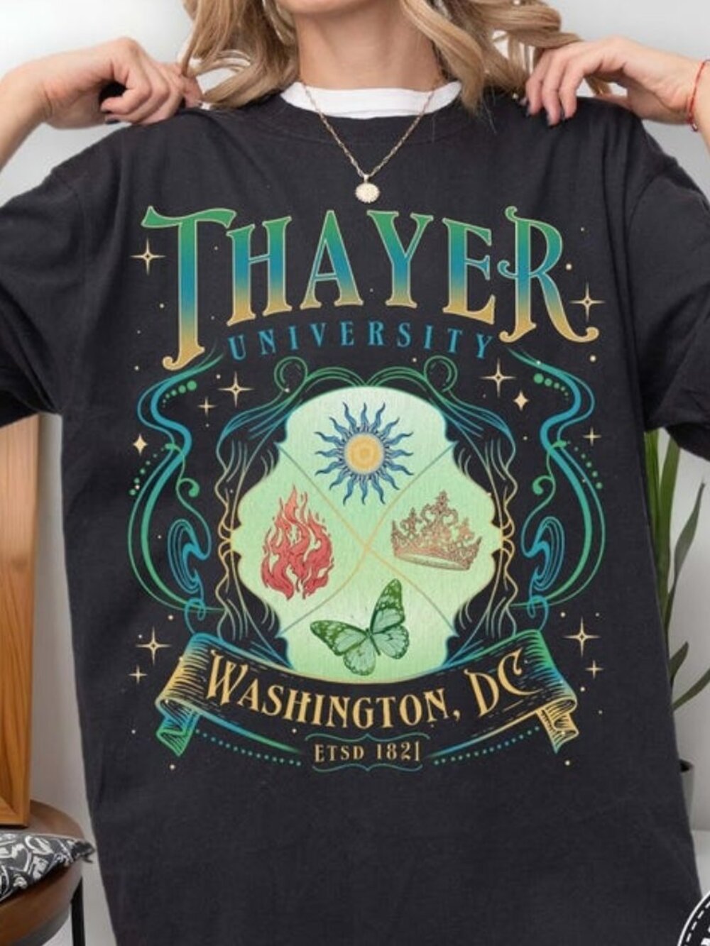 Thayer University T-shirt, Dark Romance Book Graphic Tee